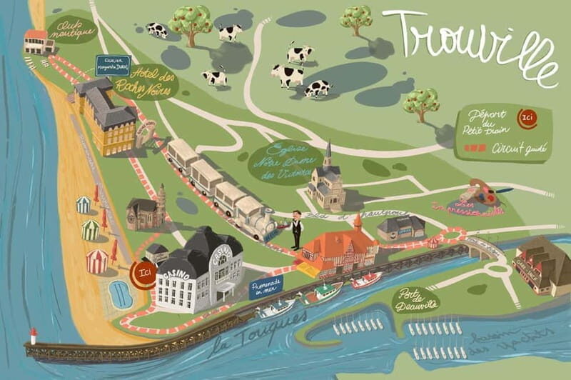 The little train of Trouville - Experience the Charm of Trouville on a Mini Train Tour