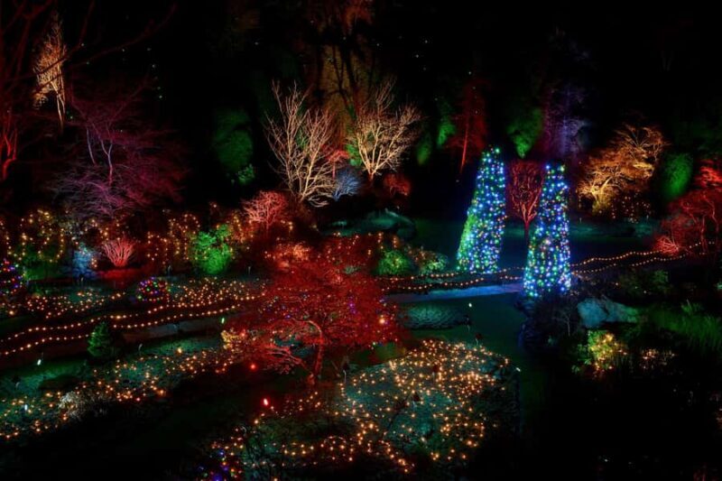 The Magic of Christmas at the Butchart Gardens - Key Points