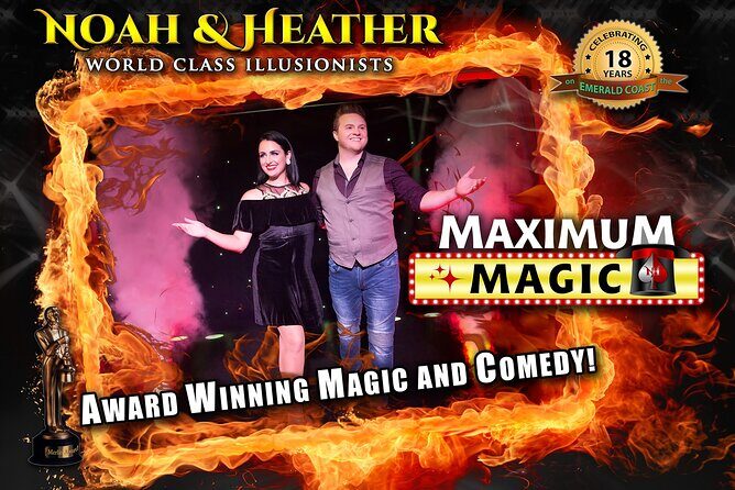The MAXIMUM MAGIC Show Starring Noah & Heather Wells - Experience the Magic at Destin’s Maximum Magic Show