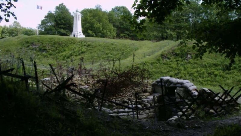 The Meuse-Argonne Battlefield departure from Verdun or Reims - Key Points