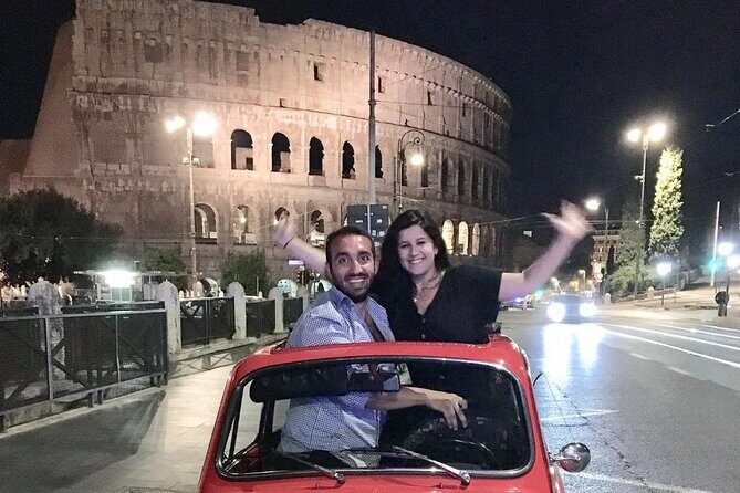 The ORIGINAL Fiat 500 Night tour of Rome - Key Points
