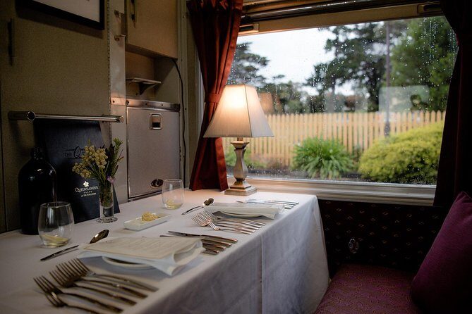 The Q Train - First Class Private Dining For 2 - FAQ