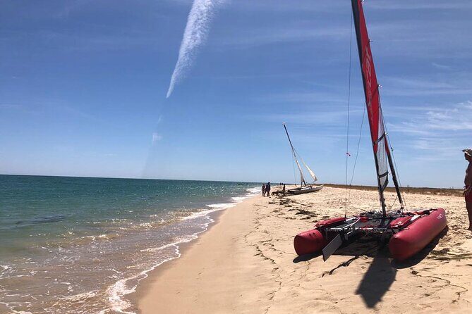 The Ria Formosa on a Small and Sporty Private Sailing Catamaran - Exploring the Ria Formosa on a Small and Sporty Private Sailing Catamaran