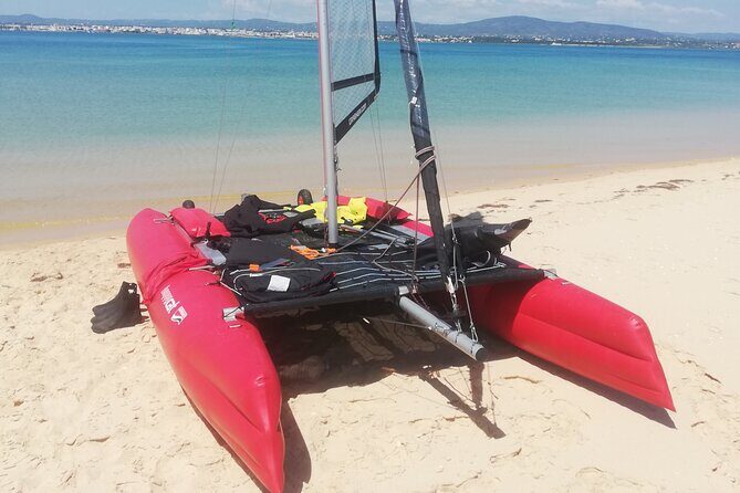 The Ria Formosa on a Small and Sporty Private Sailing Catamaran - Key Points
