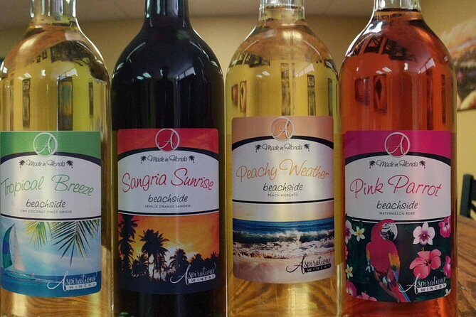 The Tour and Wine Tasting Experience at Aspirations Winery - Frequently Asked Questions