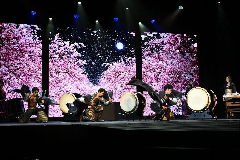 The ultimate entertainment experience lighting up Kyotos night. DRUM TAO Live Wadaiko Drum Show - From Kyoto Station to your seat