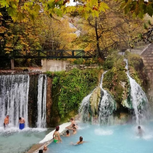 Thessaloniki: Visit Pozar Thermal Baths & Edessa Waterfalls - Key Points