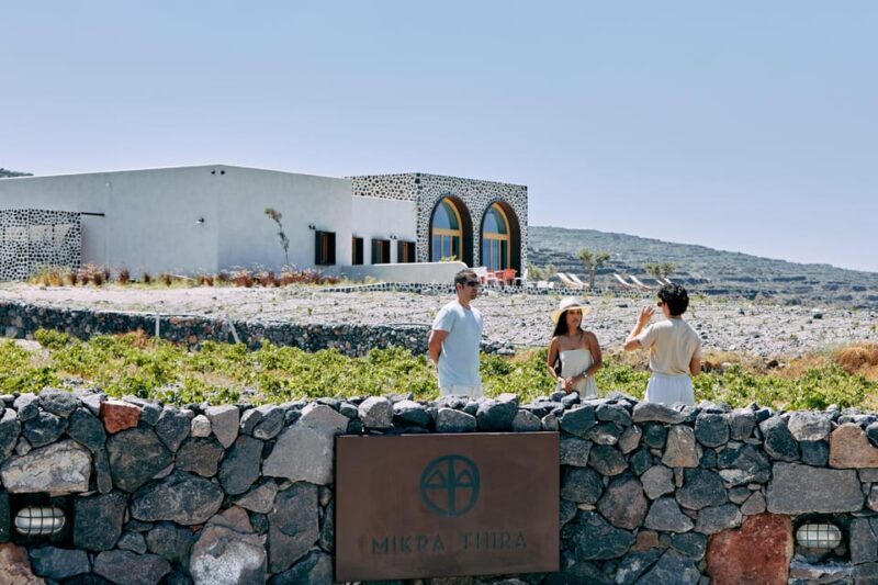 Thirassia: Winery Tour with Premium Wine Tasting Experience - Experience the Authentic Flavors of Thirassia with a Winery Tour and Tasting