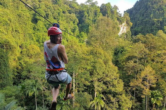 Thrilling Zipline Adventures at Thai'd Up in Krabi's Lush Jungle - Key Points