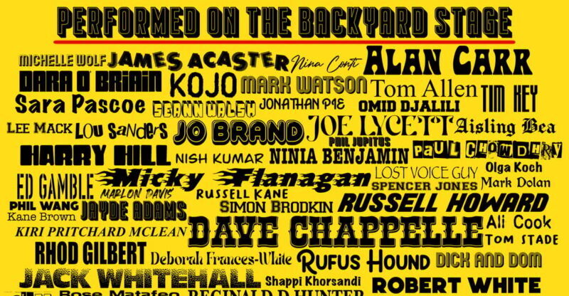 Thursday Night at The Backyard Comedy Club - Final Thoughts