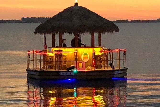 Tiki Boat - Clearwater - The Only Authentic Floating Tiki Bar - An Authentic and Relaxed Boating Adventure