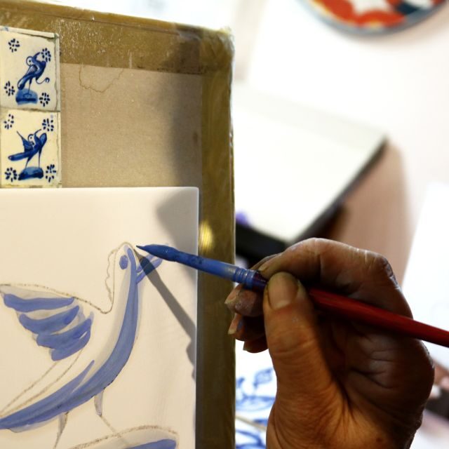 Tile painting workshop in the Algarve - A Colorful Dive into Portuguese Tile Art: The Algarve Tile Painting Workshop