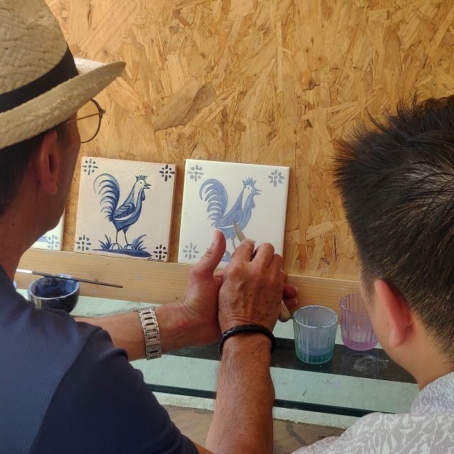 Tile painting workshop in the Algarve - Detailed Breakdown of the Experience
