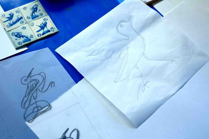 Tile painting workshop in the Algarve - Detailed Review of the Tile Painting Workshop