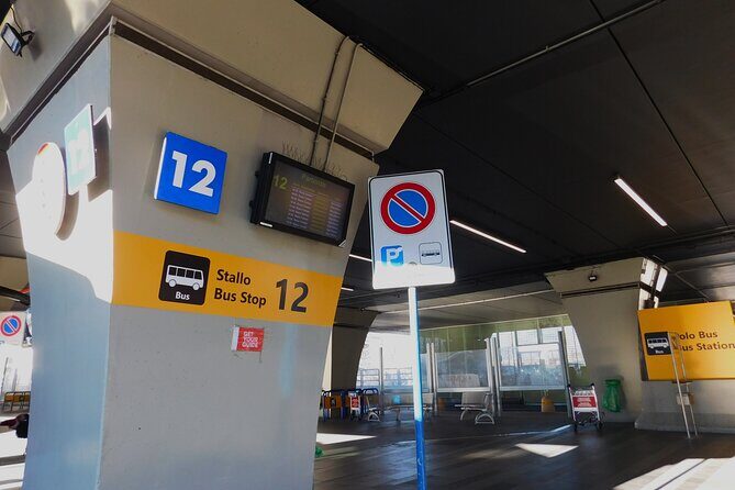 To & From Fiumicino Airport - Rome City Center Shuttle Bus - Key Points