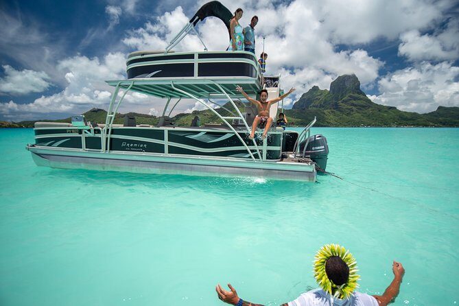 Toa Boat Bora Bora Private Lagoon tour with Lunch on Ambassador Boat - Authentic Marine Encounters & Scenic Highlights
