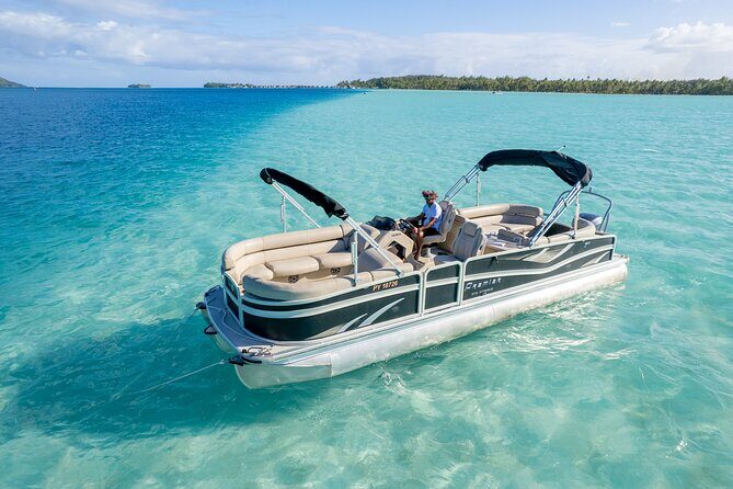Toa Boat Bora Bora Private Lagoon tour with Lunch On Majestic Pontoon Boat - Key Points