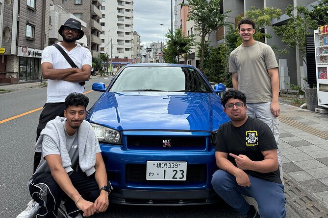 Tokyo and Daikoku Guided Tour in a Nissan GTR R34 - Key Points