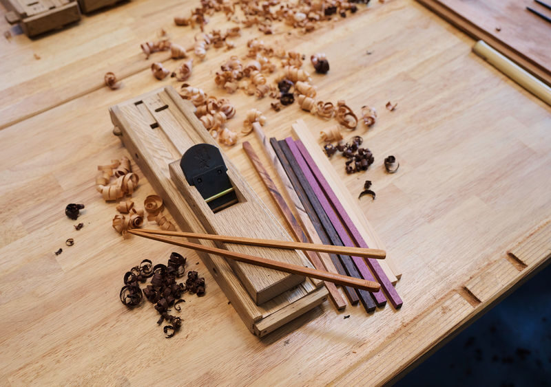 Tokyo: Asakusa Artisan Chopstick-Making Experience - Making chopsticks, one careful step at a time