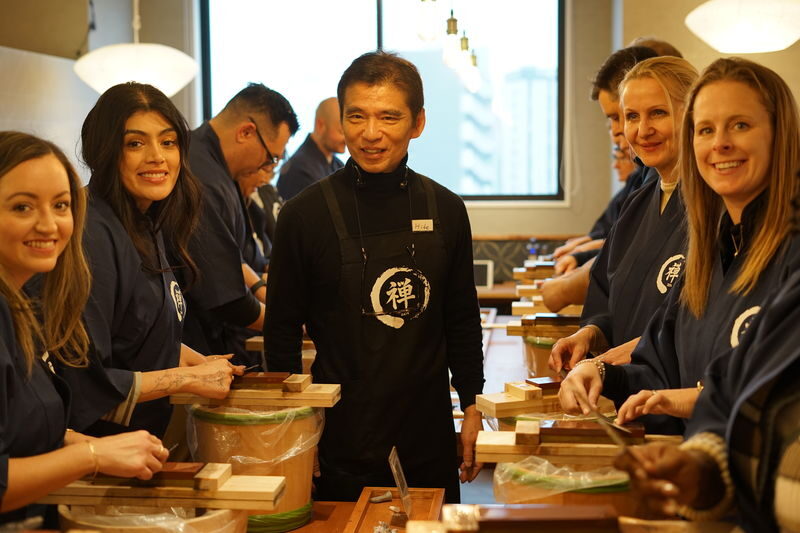 Tokyo: Asakusa Japanese Knife Craft & Sharpening Workshop - Finishing a knife that feels like yours