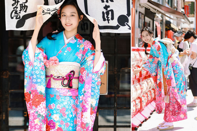 Tokyo/Asakusa Kimono Rental Experience | Makeup/Photo Shoot | Aiwafuku Kaminarimon Store - Picking the right price and package