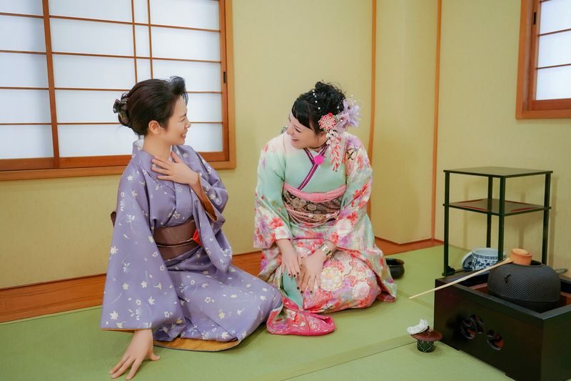 Tokyo Asakusa Kimono & Tea Ceremony Experience - Learning matcha in the dedicated tea room