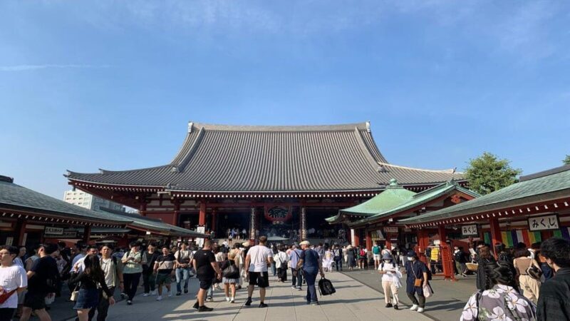 Tokyo Asakusa & Senso-Ji Walking tour With A Guide - Key Points