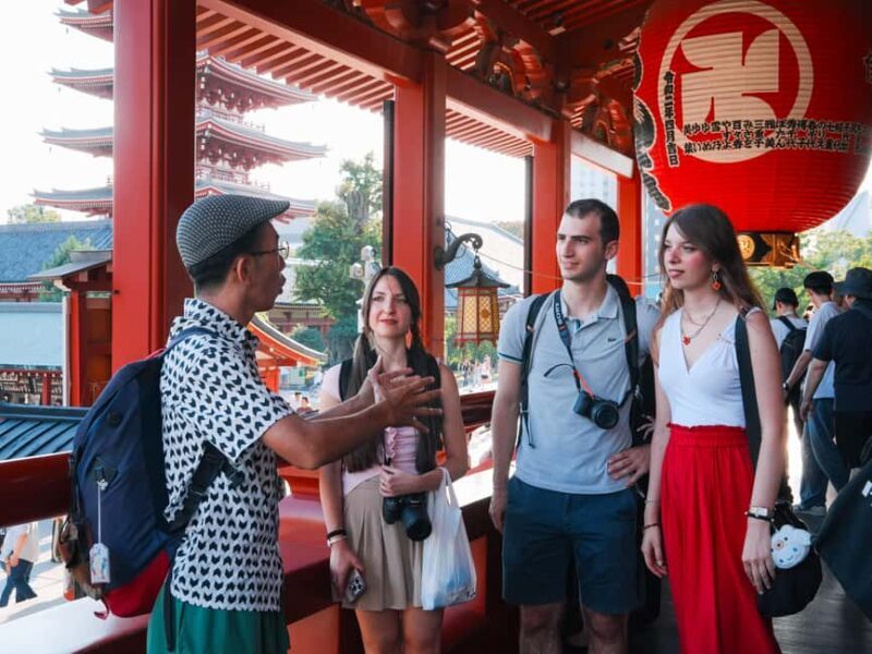 Tokyo: Asakusa & Tokyos Oldest Temple Senso-ji Walking Tour - Experience the Charm of Tokyo’s Oldest District on a Walk Through Asakusa and Senso-ji
