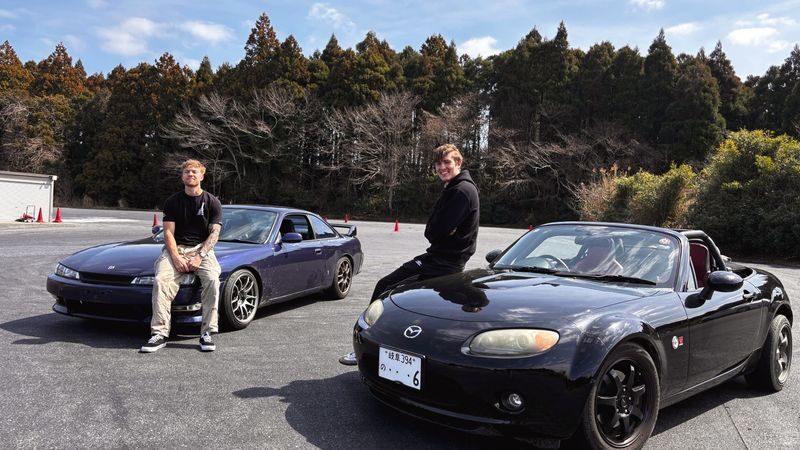 Tokyo Drift Lesson self driving & PRO experience JAPAN TRACK - At the circuit: learning the feel of a drift