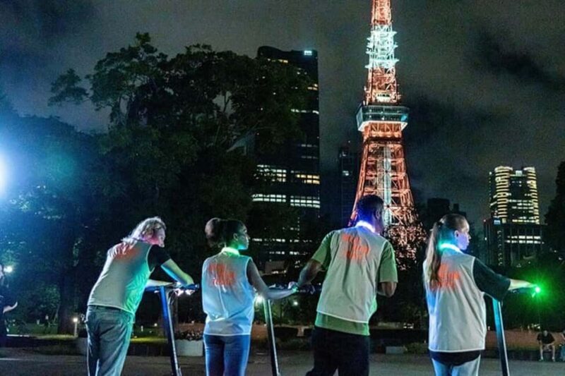 Tokyo: E-Scooter Ride & Night Tour to Tokyo Tower - Key Points