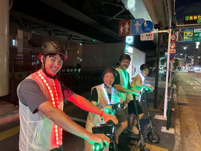 Tokyo: E-Scooter Ride & Night Tour to Tokyo Tower - A Close Look at the Experience
