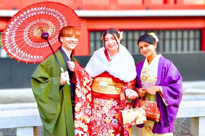 Tokyo Fall Kimono Experience with Free Photo in Asakusa - Key Points