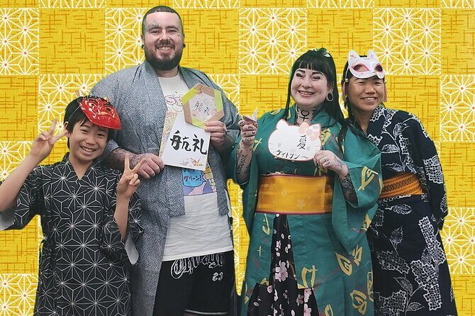 Tokyo Family Culture Workshop: Calligraphy, Origami &Yukata Photo - FAQ
