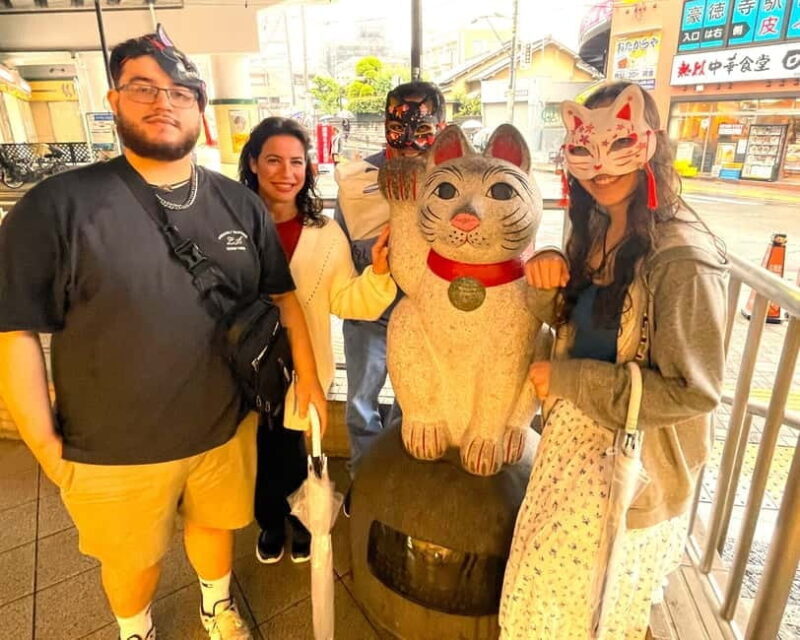 Tokyo: Gotokuji Lucky Cat Temple & Harajuku Shibuya Cat Café - FAQ