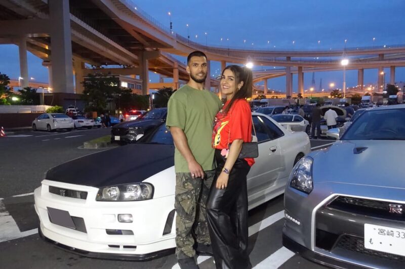 Tokyo GTR Special Car meet Tour / Daikoku & Night City Life - The Cars: From GTRs to Silvias to EVOs