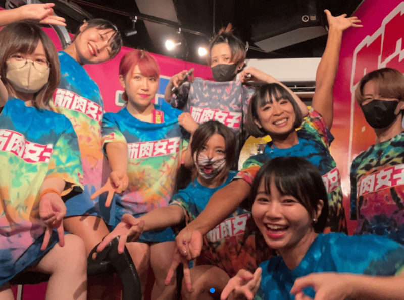 Tokyo, Ikebukuro: Muscle Girl Bar: Super Exciting Interaction with Buff Women! - The chest press, muscle coins and paid activities