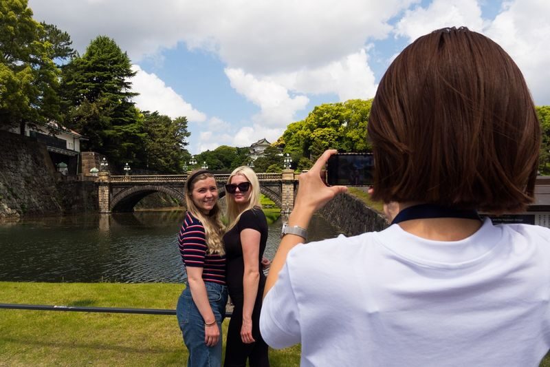 Tokyo: Imperial Palace & Shogun Castle Walking Tour - The main keep’s stone base and Fujimi-yagura