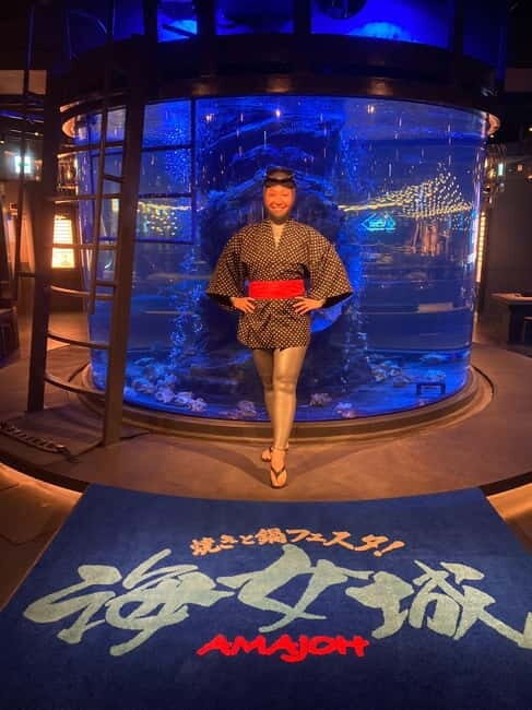 Tokyo: Japanese Experiece Dinner with Diving Ama Performance - Key Points