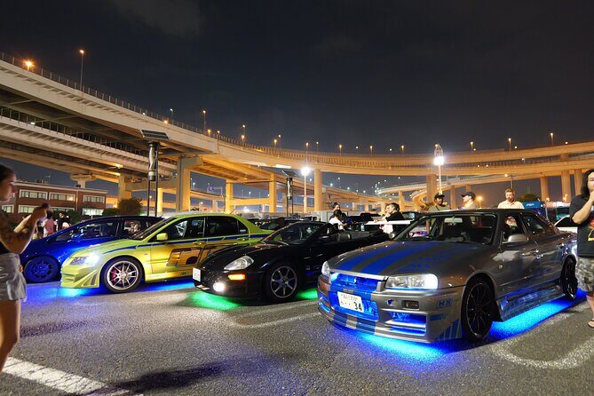 Tokyo JDM Daikoku PA Car Meet Private Mercedes Tour from Yokohama - A Unique Night in Yokohama’s Automotive World