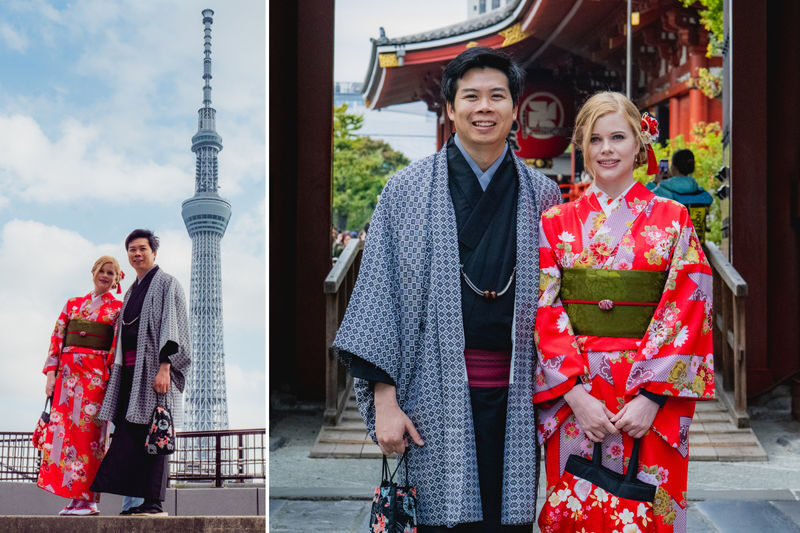 Tokyo Kimono Rental Experience & Family-Children-Lovers & Photography (Asakusa Ai Wafuku) - Taking your outfit into Asakusa