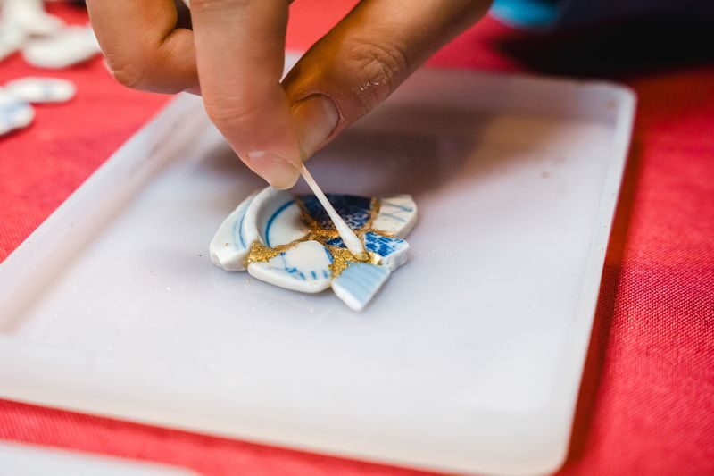 Tokyo: Kintsugi Accessory Workshop in Shibuya - What the price buys you