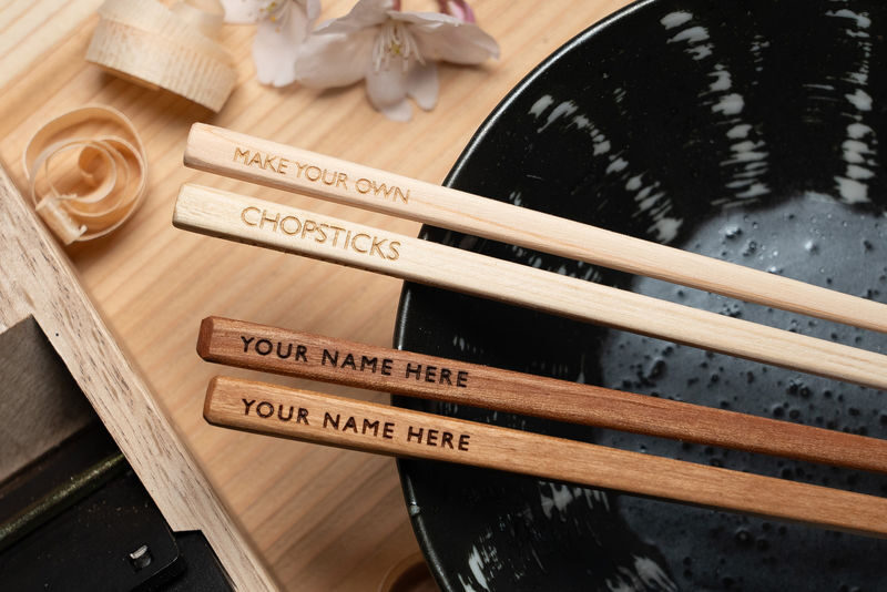 Tokyo: Make Your Own Chopsticks Shibuya - Choosing Wood Without Losing Track of the Cost