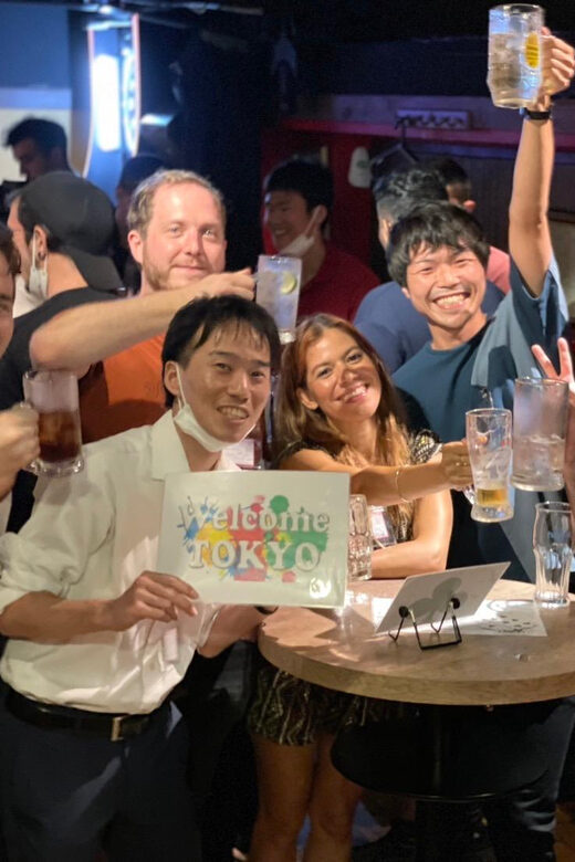 Tokyo: Mingle Globally Chat, Drink & Games All-You-Can-Drink - A lively way to meet people in Tokyo: Mingle Globally Chat, Drink & Games