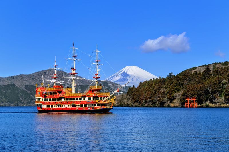Tokyo Mt Fuji 5th St & Hakone Cruise Bus Tour w/Bullet Train return option - Lunch: convenient, but check the package