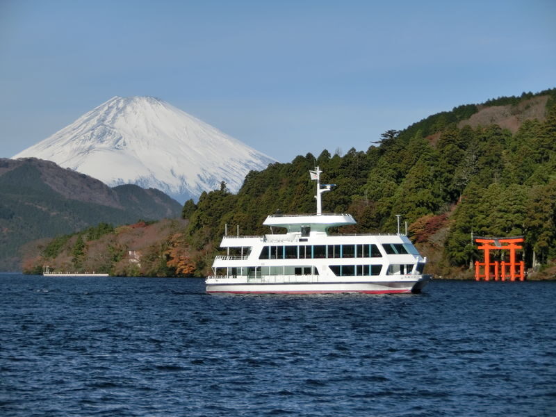 Tokyo Mt Fuji 5th St & Hakone Cruise Bus Tour w/Bullet Train return option - Hakone Ropeway and Owakudani: the aerial highlight
