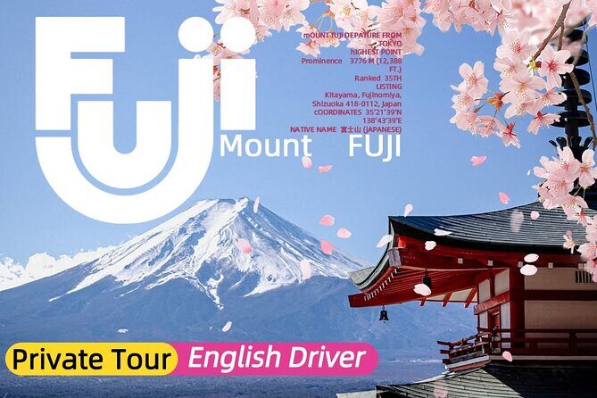 Tokyo Mt Fuji and Hakone Private Tour with English Driver - Key Points