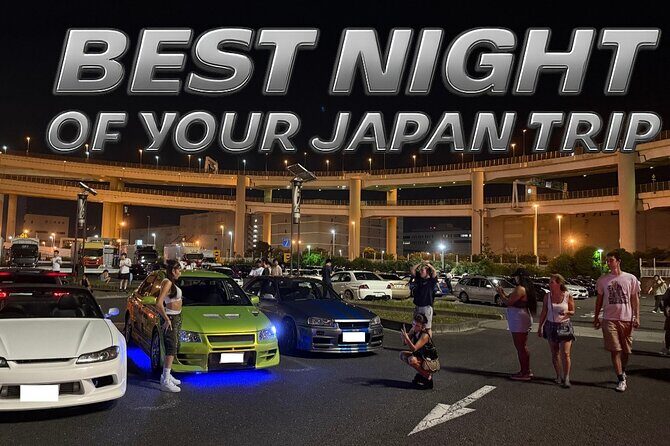 Tokyo Night Drive in GTR or RX7 JDM Car Experience to Daikoku PA - Tokyo Night Drive in GTR or RX7 JDM Car Experience to Daikoku PA