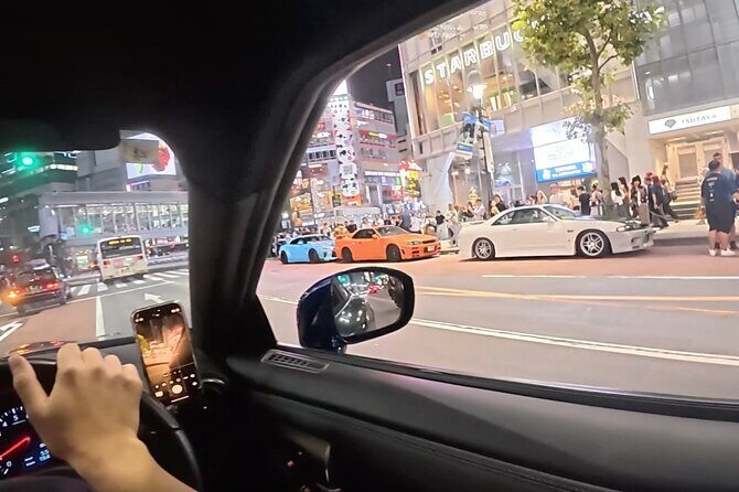 Tokyo Night Drive in GTR or RX7 JDM Car Experience to Daikoku PA - Key Points