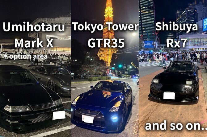 Tokyo Night Drive in GTR or RX7 JDM Car Experience to Daikoku PA - Who Would Love This Tour?