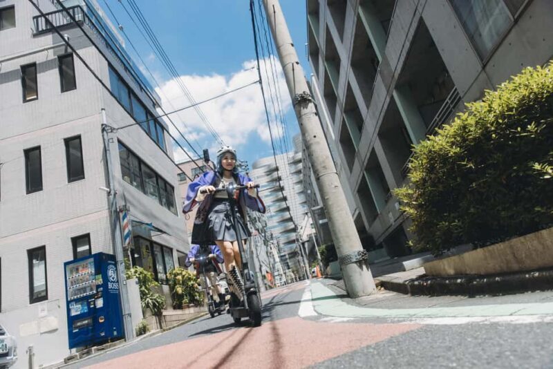 Tokyo: Ninja E-Scooter Tour with English Speaking Guide - The Experience in Detail